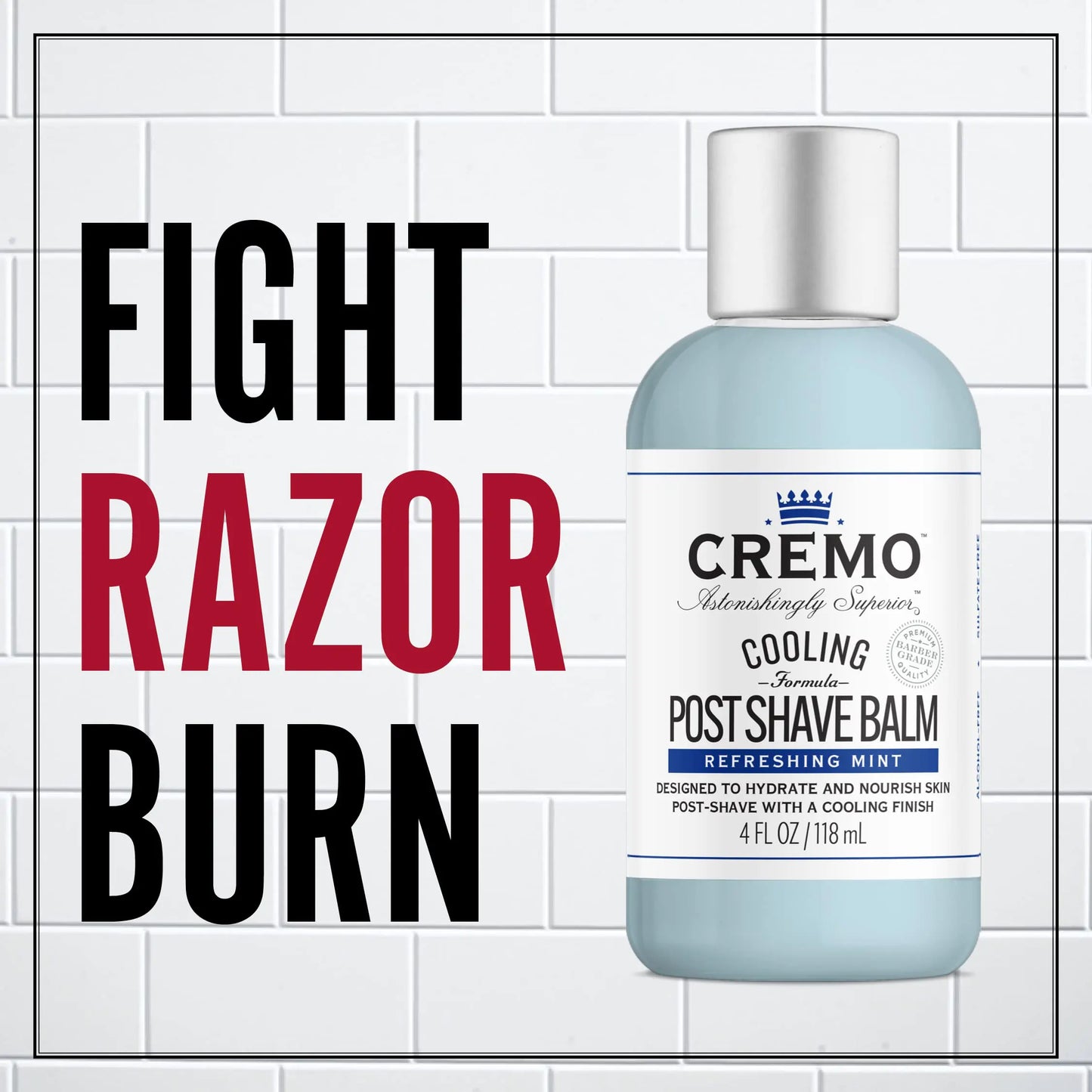 Cremo Cooling Formula Post Shave Balm